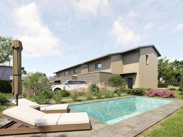 - NUOVE VILLE A SCHIERA IN CLASSE A - 