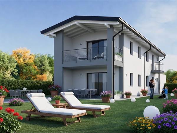 3 LOCALI + GIARDINO in ESCLUSIVA STRUTTURA DI 2 UNITA'