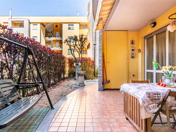 Trilocale con giardino – soluzione unica nel suo genere